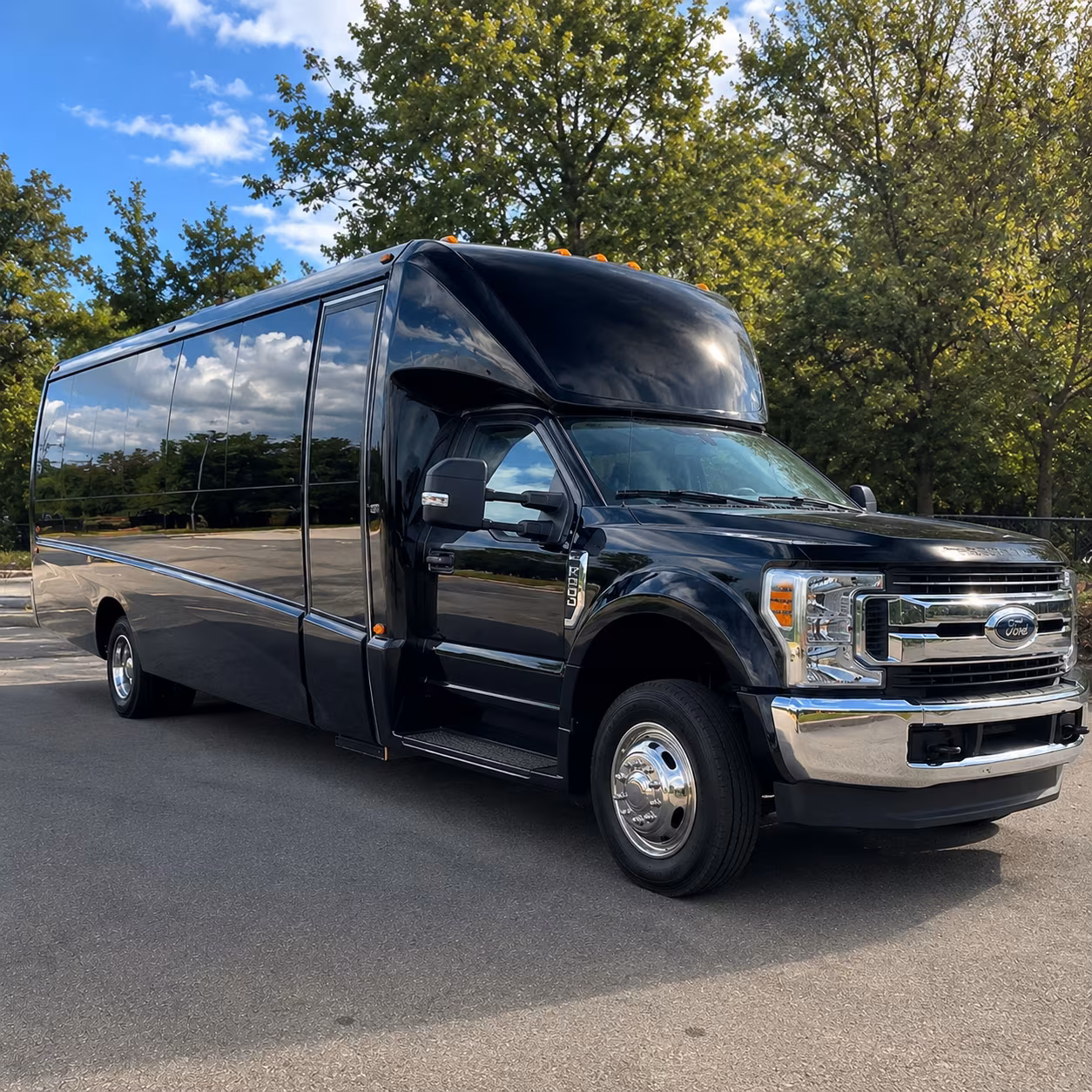 sandy corporate event transportation onboard seating
