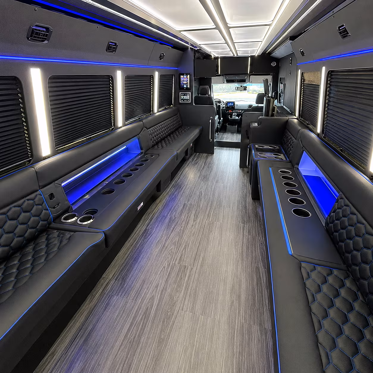 sandy new years eve party bus rental