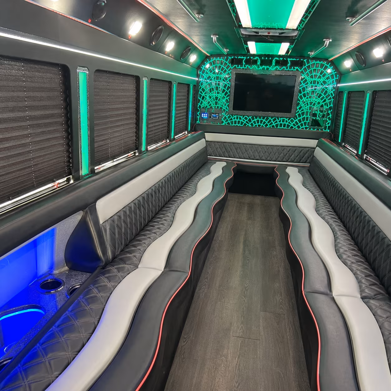 sandy quinceanera sweet 16 party bus rental