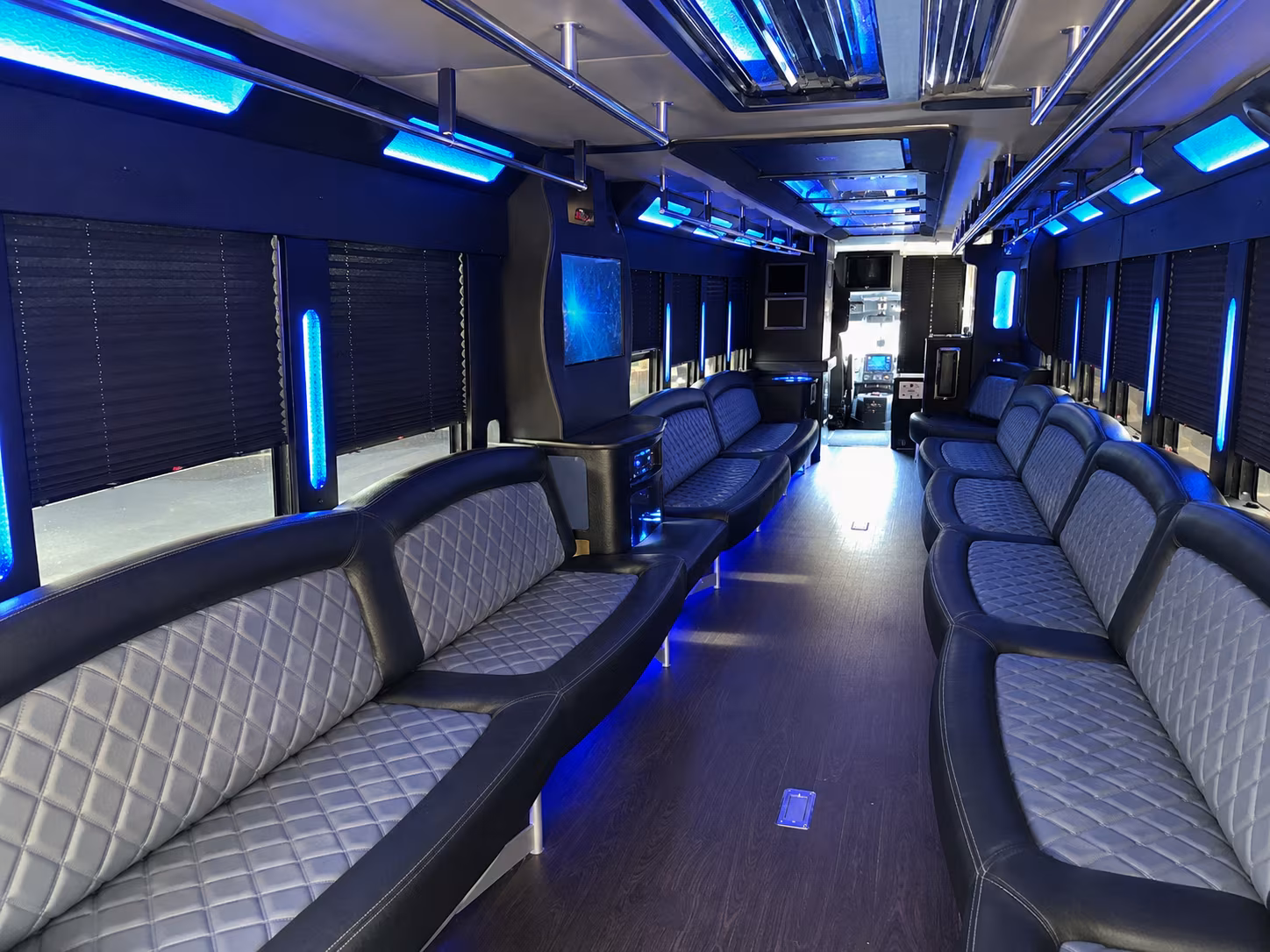 sandy wedding party bus rental
