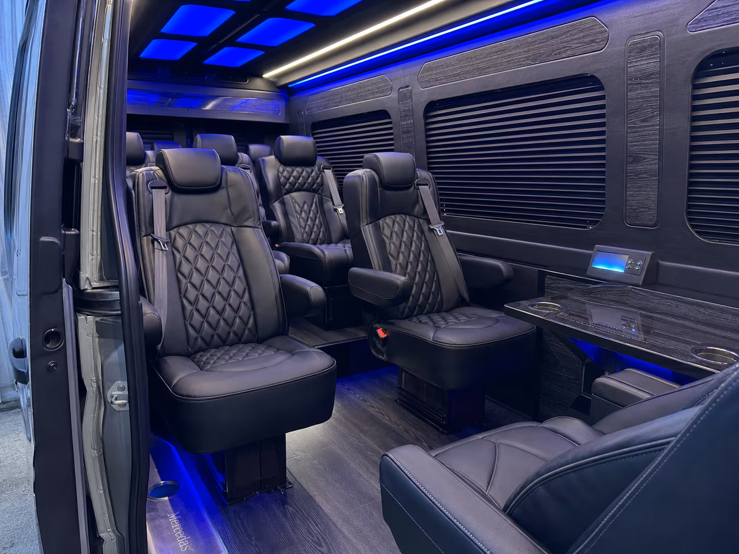 sprinter van transportation for groups and events across sandy