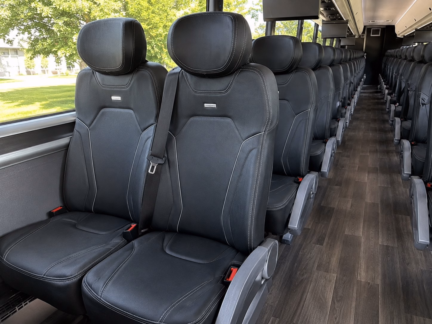 wedding day bus rentals for zermatt and sundance mountain resort ceremonies